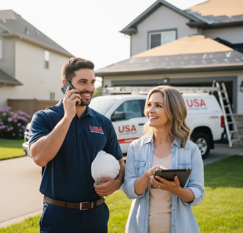 USA Roof Repair Experts customer support in Thomasville